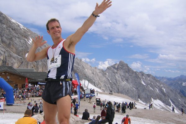 Der Blitz in den Bergen